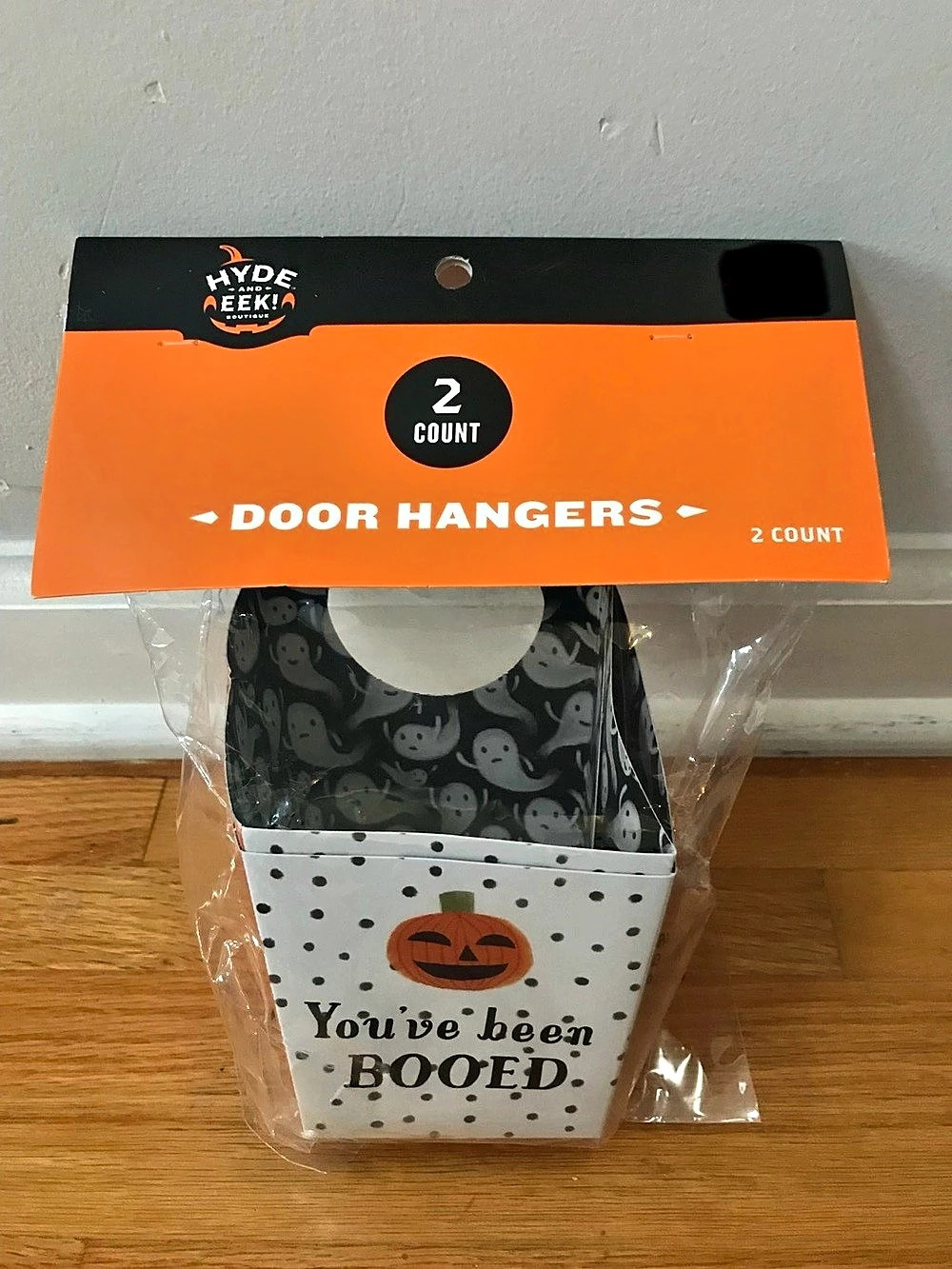 Hyde & Eek! Boutique You've Been Booed Door Hangers 2 Count